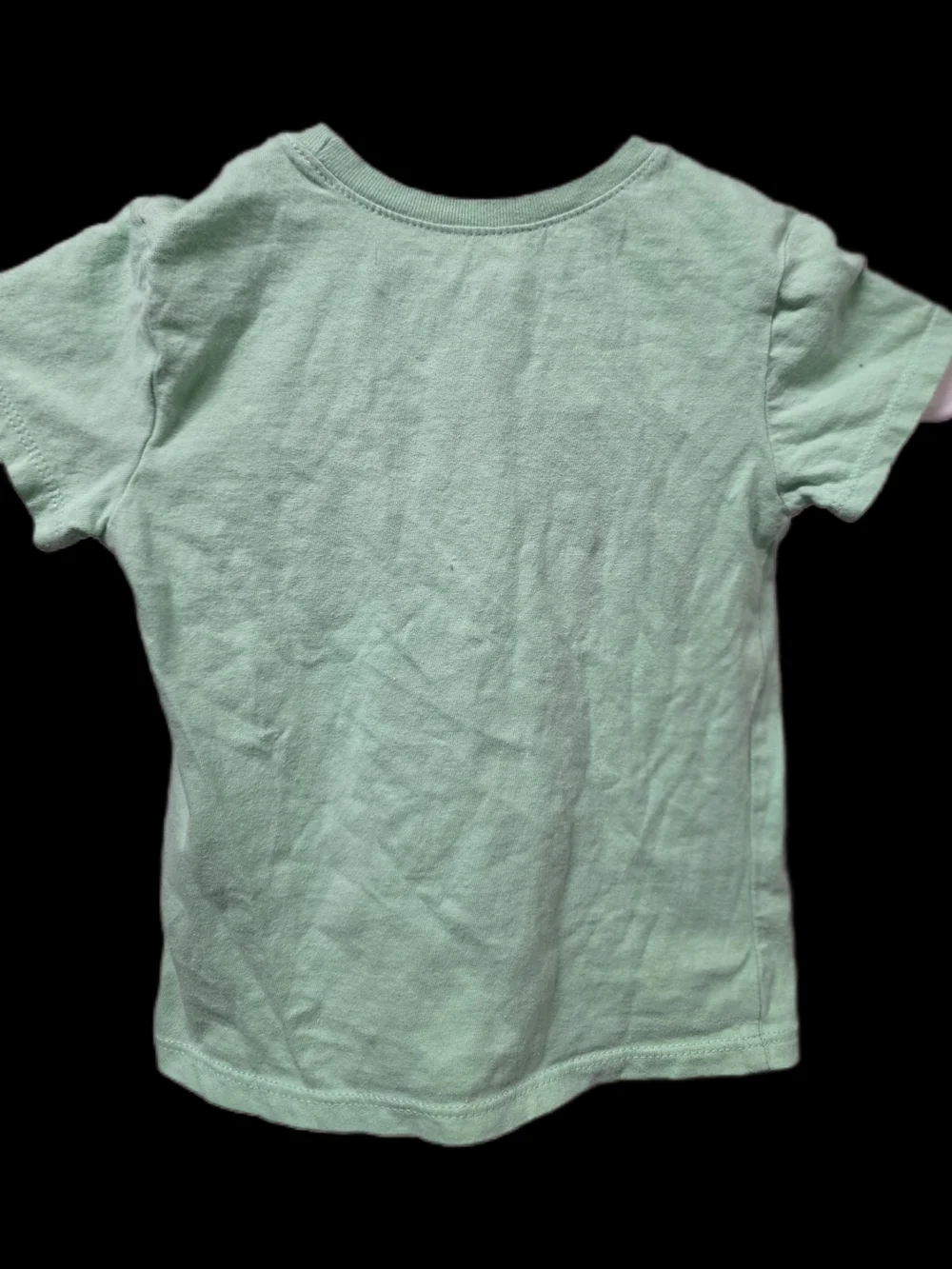 Lucky Girl Green Rainbow Graphic Tee XS Girls